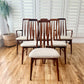 1960s Niels Koefoed Rosewood 'Eva' Dining Chairs - set of 6