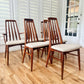 1960s Niels Koefoed Rosewood 'Eva' Dining Chairs - set of 6