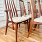 1960s Niels Koefoed Rosewood 'Eva' Dining Chairs - set of 6