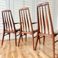 1960s Niels Koefoed Rosewood 'Eva' Dining Chairs - set of 6