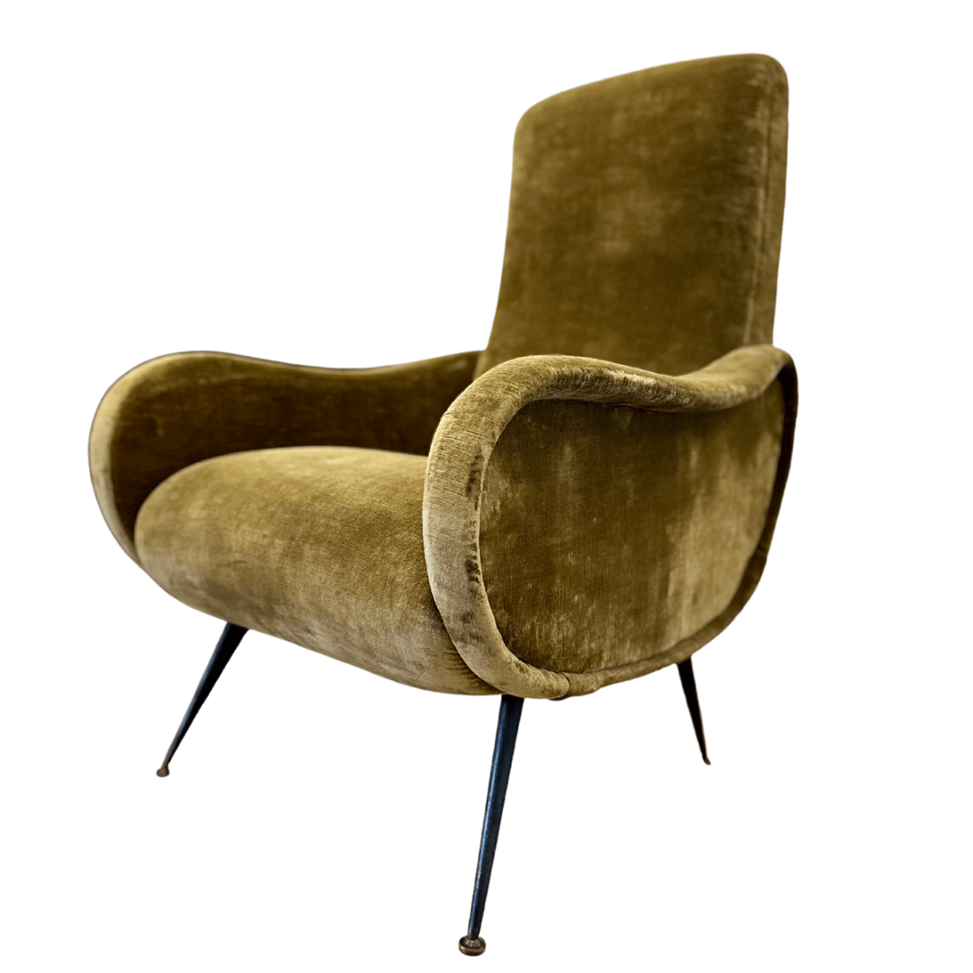 1950s Italian Marco Zanuso 'Lady Chair'