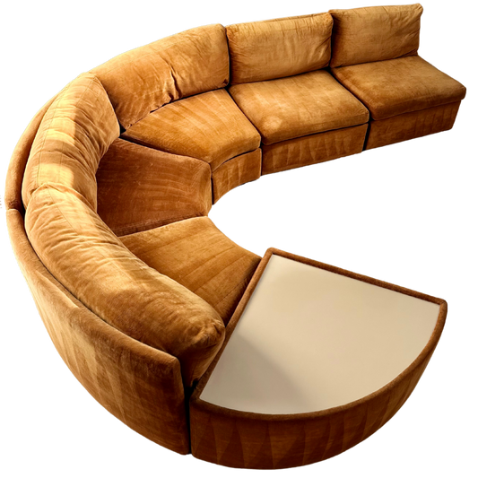 1970s Milo Baughman for Thayer Coggin Modular Sectional